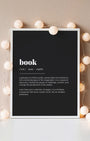 Definition Poster of Book on Midnight Ink background
