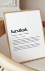 Definition Poster of Hæstkuk on Gallery White background