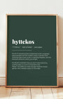Definition Poster of Hyttekos on Emerald background