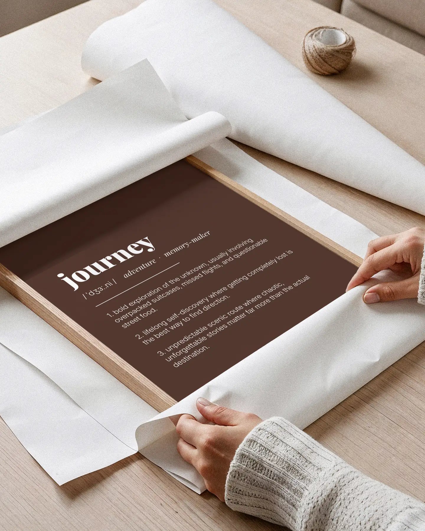 Definition Poster of Journey on Espresso background