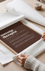 Definition Poster of Massage<br />Therapist on Espresso background
