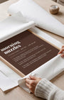 Definition Poster of Morning<br />Nuzzles on Espresso background