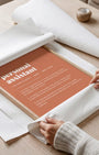 Definition Poster of Personal<br />Assistant on Terracotta background