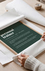Definition Poster of Personal<br />Trainer on Emerald background