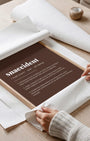 Definition Poster of Snaccident on Espresso background