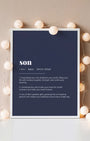 Definition Poster of Son on Deep Navy background